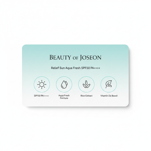 Beauty of Joseon Aqua Fresh Benefits Card