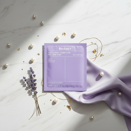 Biodance Caviar PDRN Mask Elegant Flat Lay