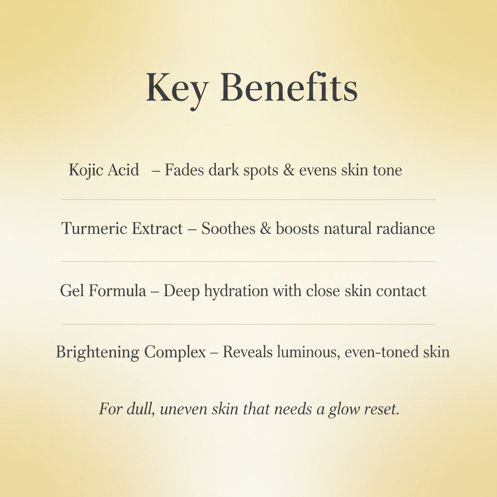 Medicube Kojic Acid Benefits Text Card